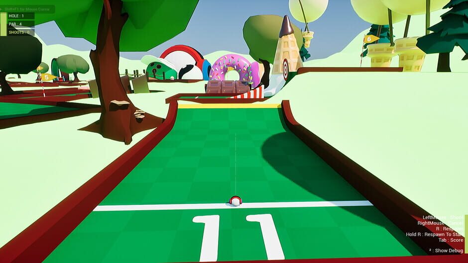 Candy Golf Screenshot