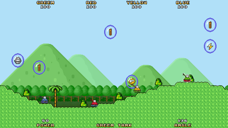 Yoshi Tanks Screenshot