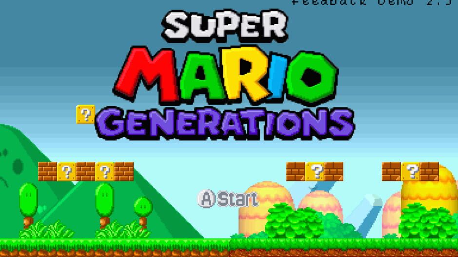 Super Mario Generations screenshot