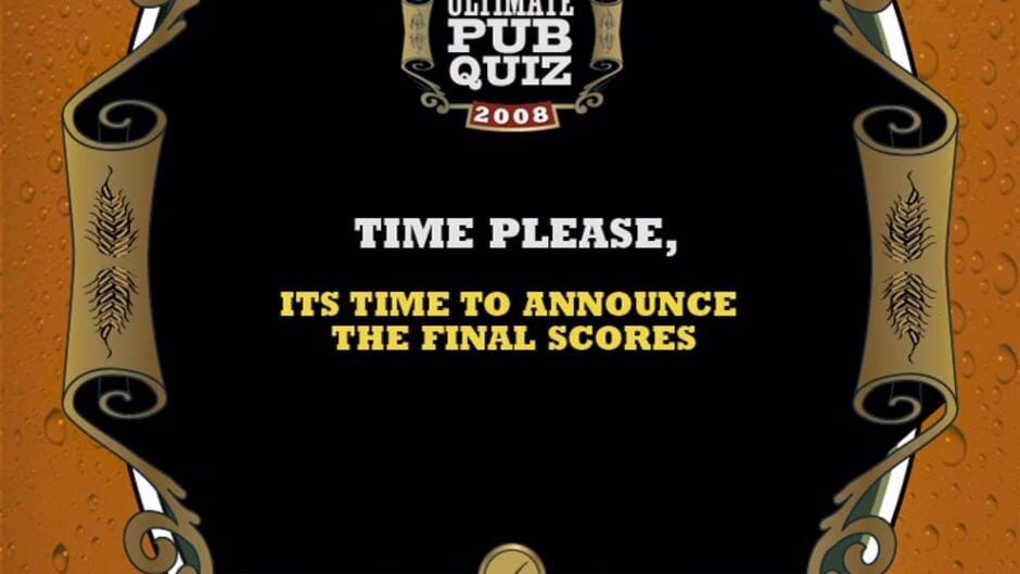 Screenshots All New Ultimate Pub Quiz 2008