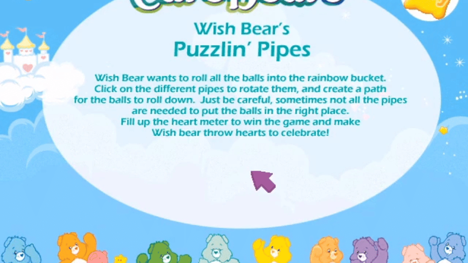 Care Bears: Let's Have a Ball! Screenshot