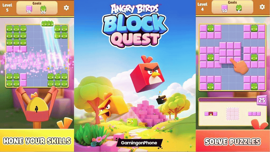Angry Birds Block Quest Screenshot
