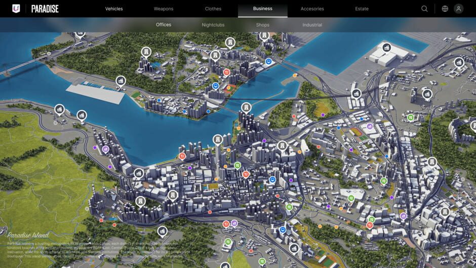 Screenshot Paradise XRPL