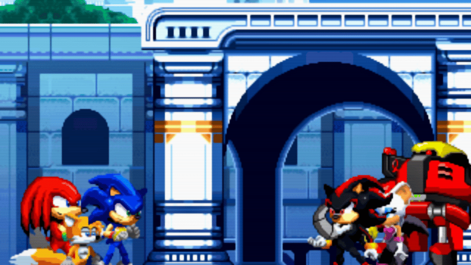 Ultimate Sonic Heroes Fighters Screenshot