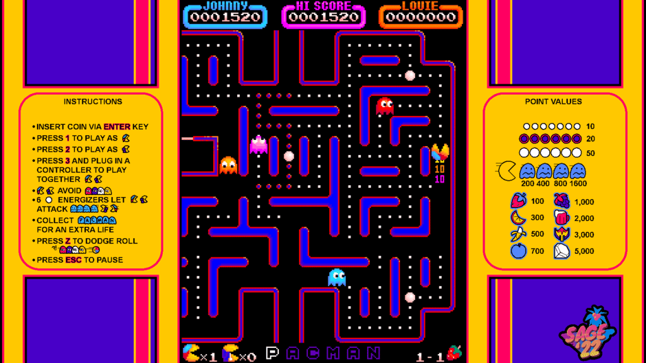 The Pac-Man Brothers Screenshot