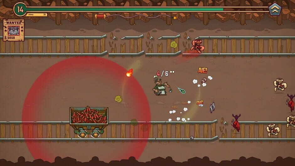 Bounty of One: Panic in the Mines Screenshot