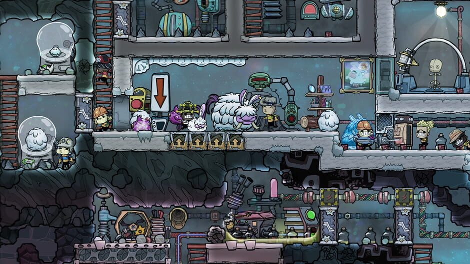 Oxygen Not Included: The Frosty Planet Pack Screenshot
