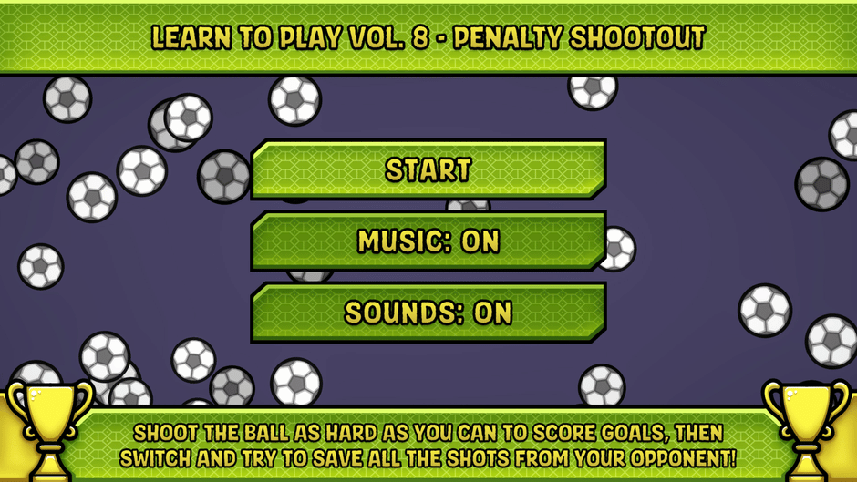 Learn to Play vol. 8: Penalty Shootout Screenshot