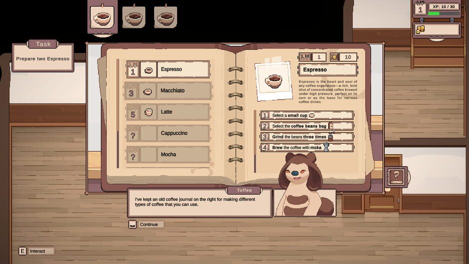 Screenshot Tailside: Cozy Cafe Sim