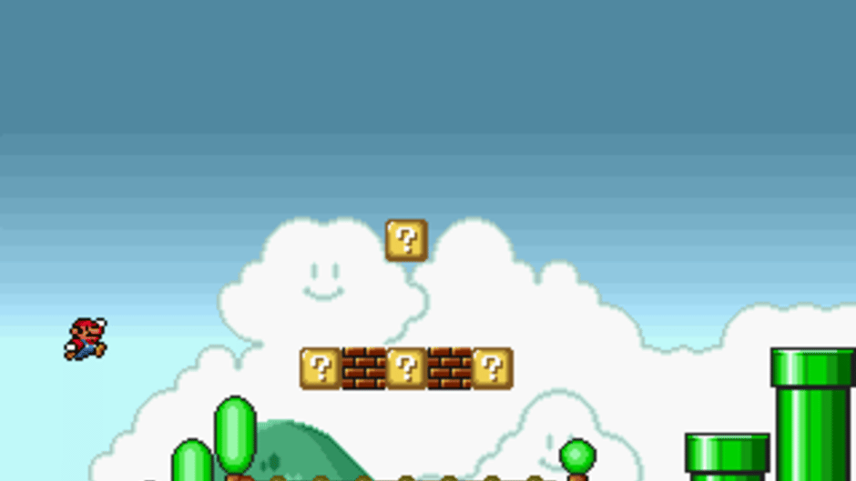 Typical Mario Game Screenshot