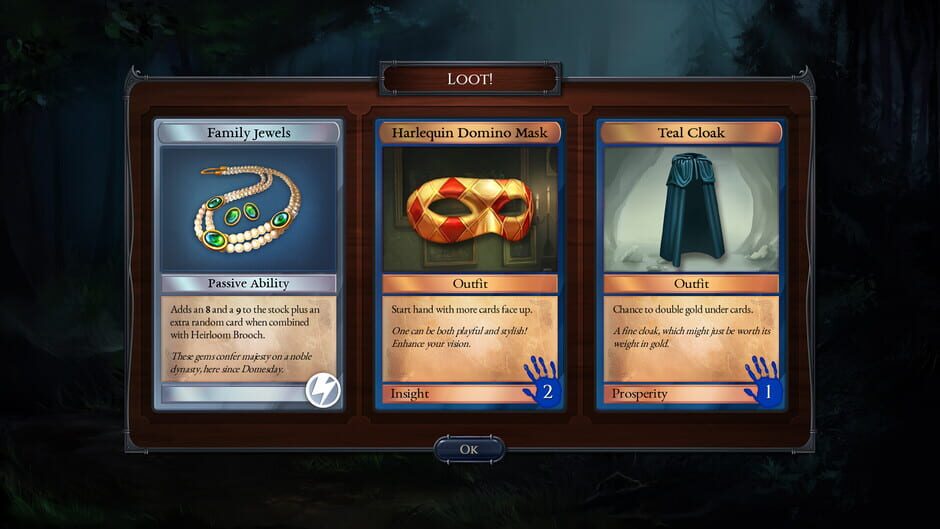 Shadowhand Solitaire Screenshot