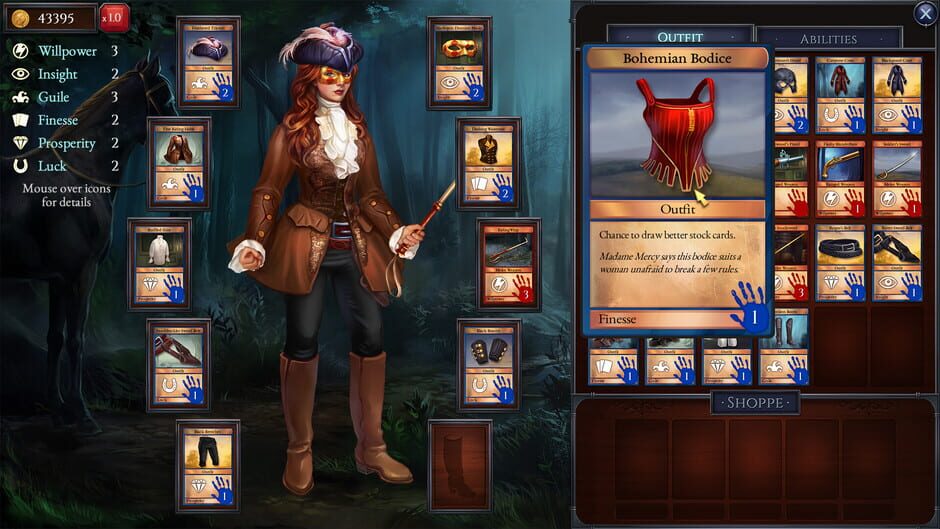 Shadowhand Solitaire Screenshot
