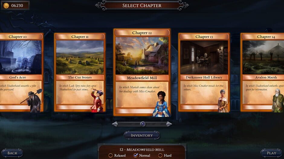 Shadowhand Solitaire Screenshot