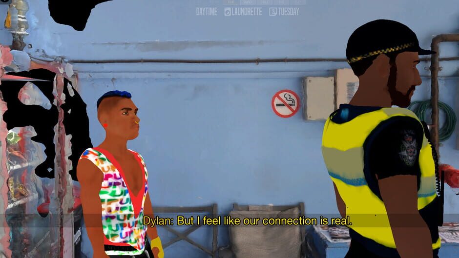 The Beat: A Glam Noir Game Screenshot