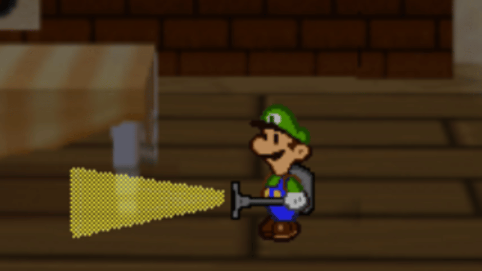 Paper Luigi's Mansion Screenshot