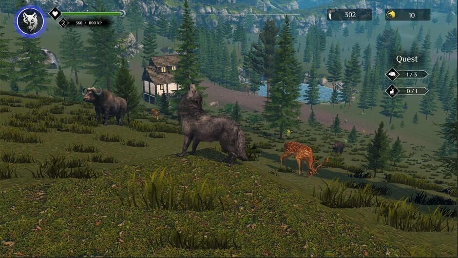 Wolf Sim: Animal Battle Survival RPGSWITCH游戏截图