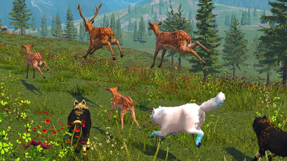 Wolf Sim: Animal Battle Survival RPGSWITCH游戏截图