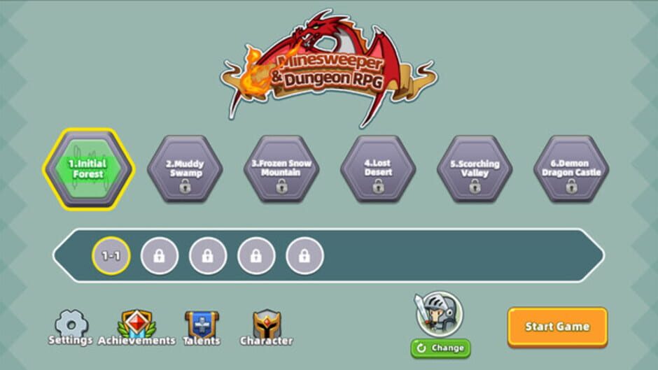 Minesweeper & Dungeon RPG Screenshot