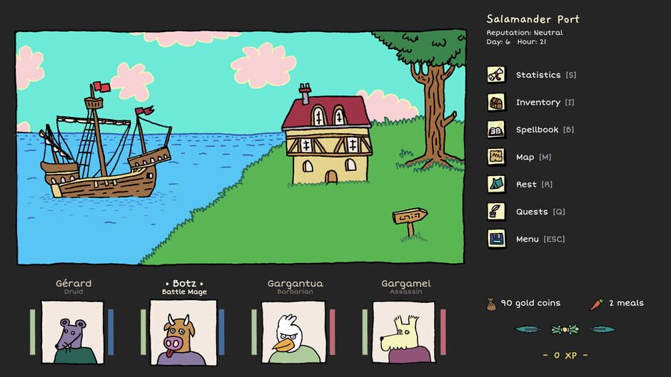 Heroes of the Seven Islands Screenshot