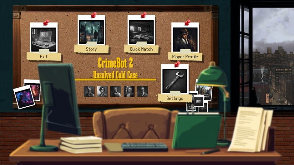 CrimeBot 2: Unsolved Cold Case Screenshot