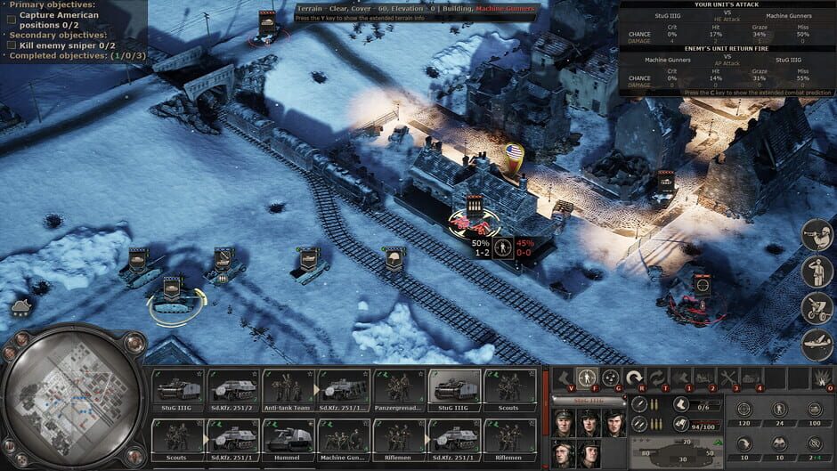 Headquarters: World War II - Ardennes Screenshot
