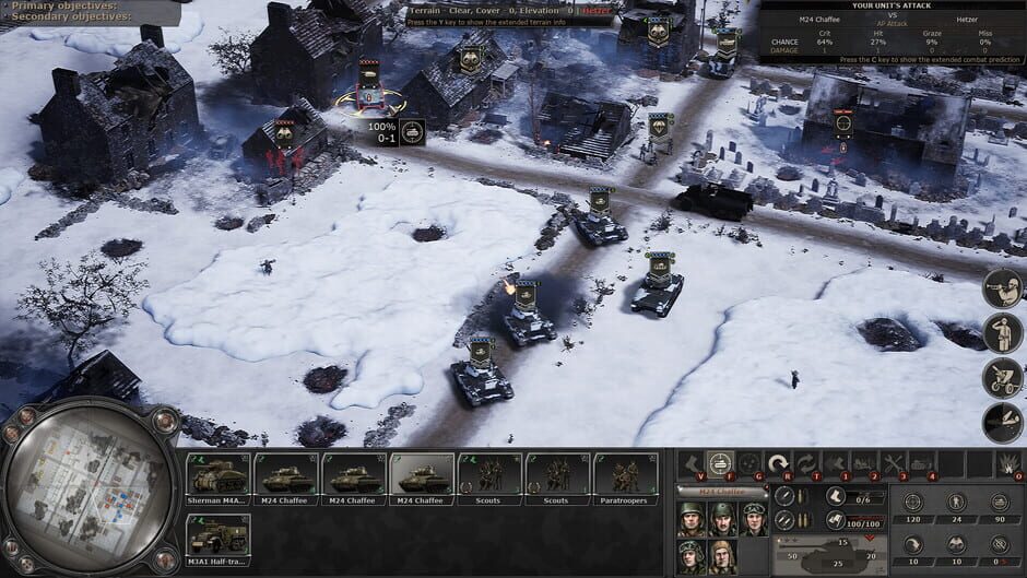Headquarters: World War II - Ardennes Screenshot