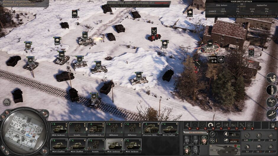 Headquarters: World War II - Ardennes Screenshot