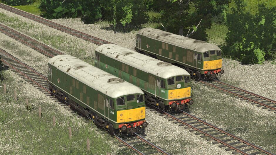 สกรีนช็อตจาก Trainz 2019: BR Class 24 - Blue & Green (รูปที่ 5)