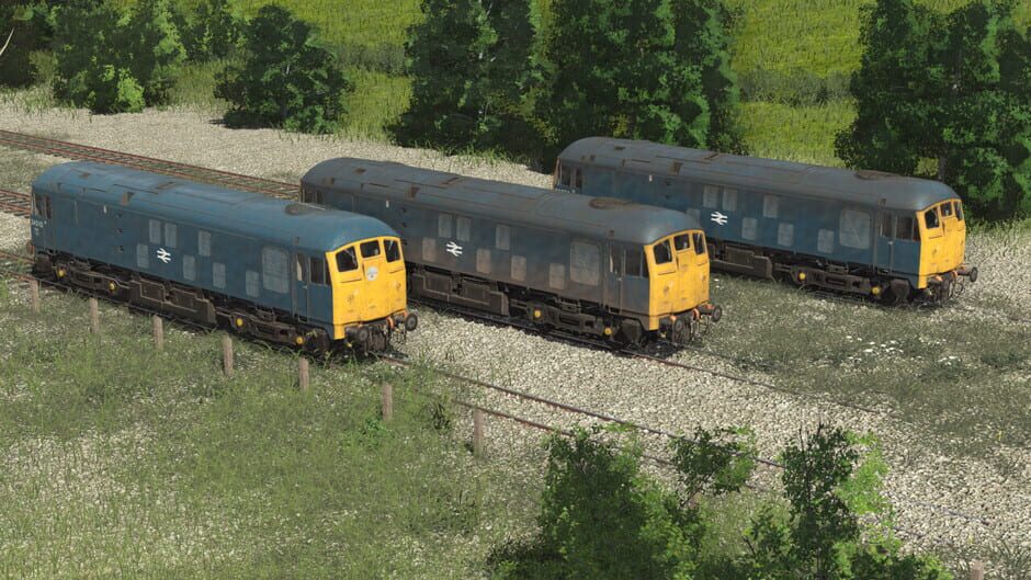 สกรีนช็อตจาก Trainz 2019: BR Class 24 - Blue & Green (รูปที่ 7)