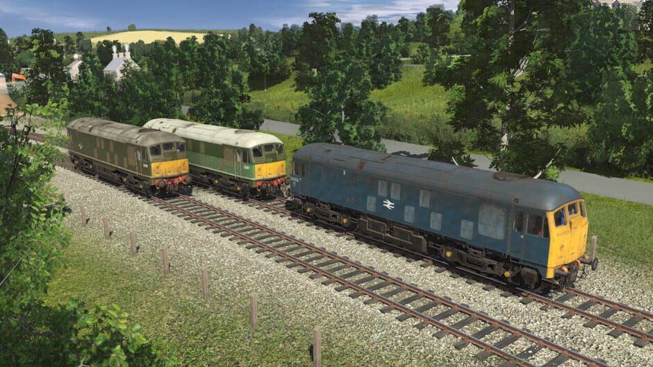 สกรีนช็อตจาก Trainz 2019: BR Class 24 - Blue & Green (รูปที่ 2)