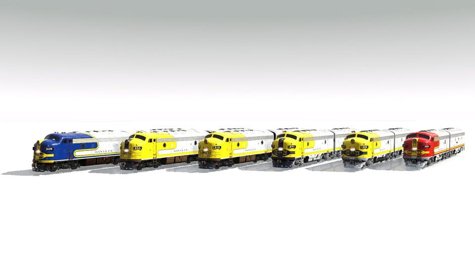สกรีนช็อตจาก Trainz 2019: Pro Train - ATSF F7A/B Warbonnet Loco Bundle (รูปที่ 2)