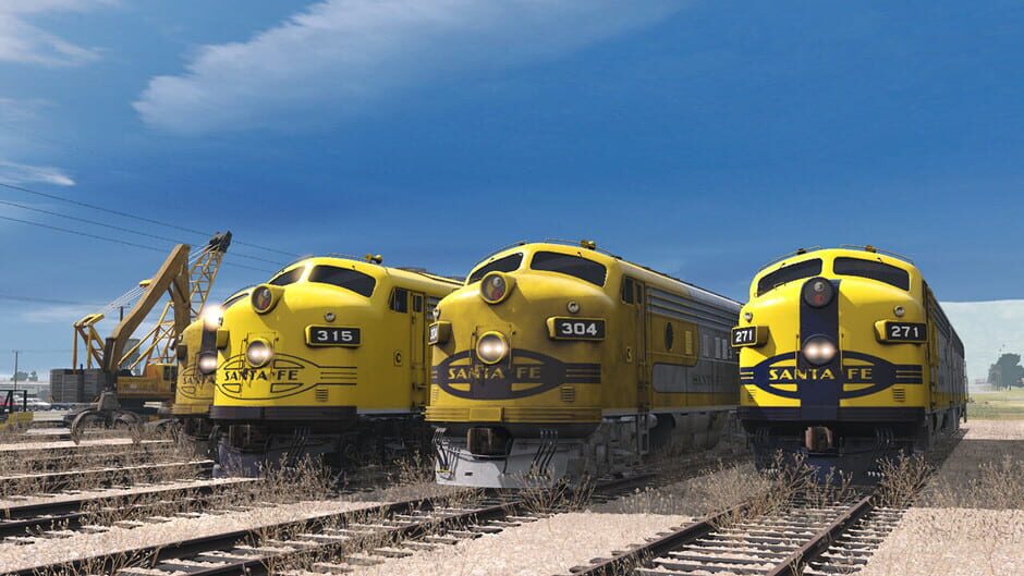 สกรีนช็อตจาก Trainz 2019: Pro Train - ATSF F7A/B Warbonnet Loco Bundle (รูปที่ 4)