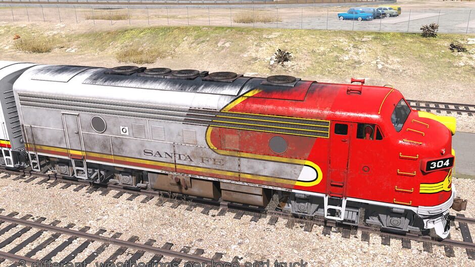 สกรีนช็อตจาก Trainz 2019: Pro Train - ATSF F7A/B Warbonnet Loco Bundle (รูปที่ 8)