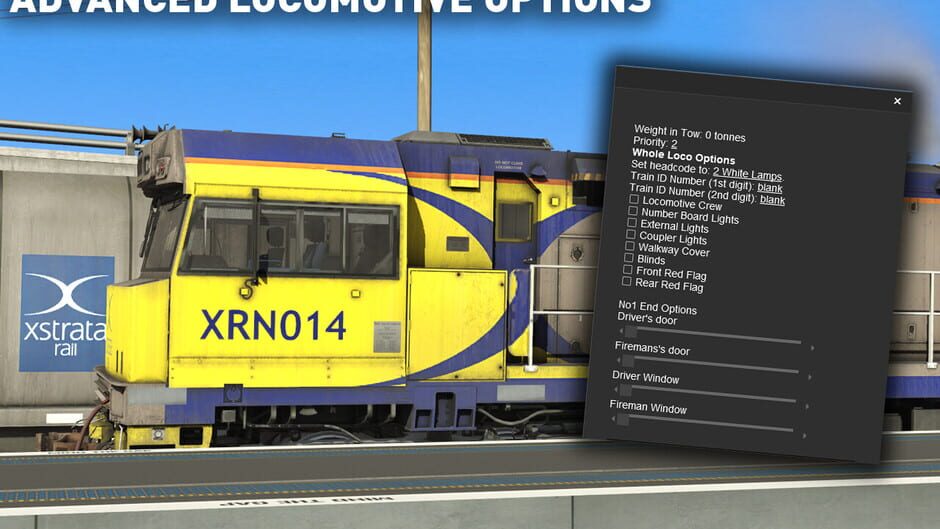 Trainz 2019: C44aci Locomotive - Xstrata/Glencore Pack Screenshot