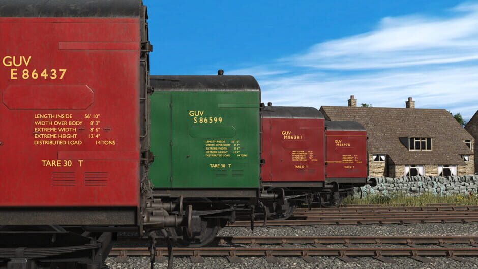 สกรีนช็อตจาก Trainz 2019: BR General Utility Van Pack 1 (รูปที่ 3)