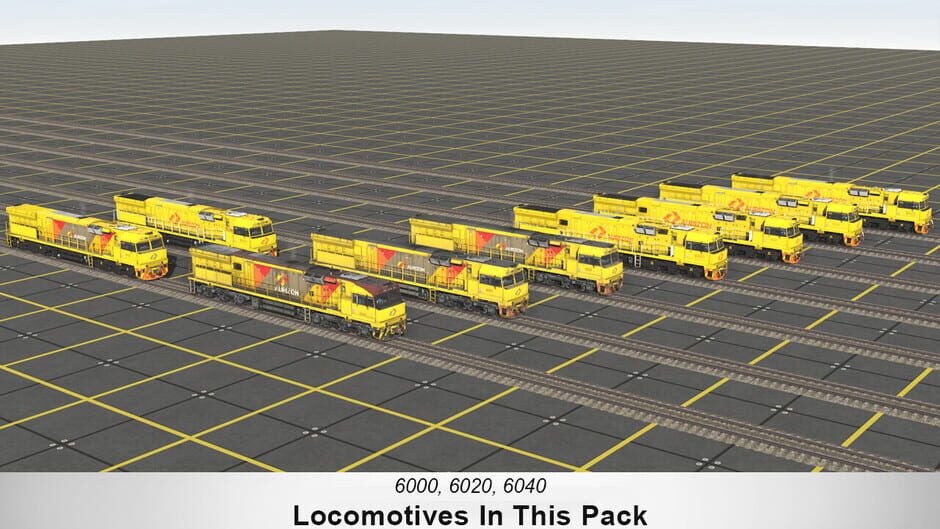 สกรีนช็อตจาก Trainz 2019: C44aci Locomotive - Aurizon Pack (รูปที่ 2)