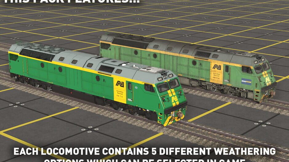สกรีนช็อตจาก Trainz 2019: SA AN Class - Australian National (รูปที่ 8)