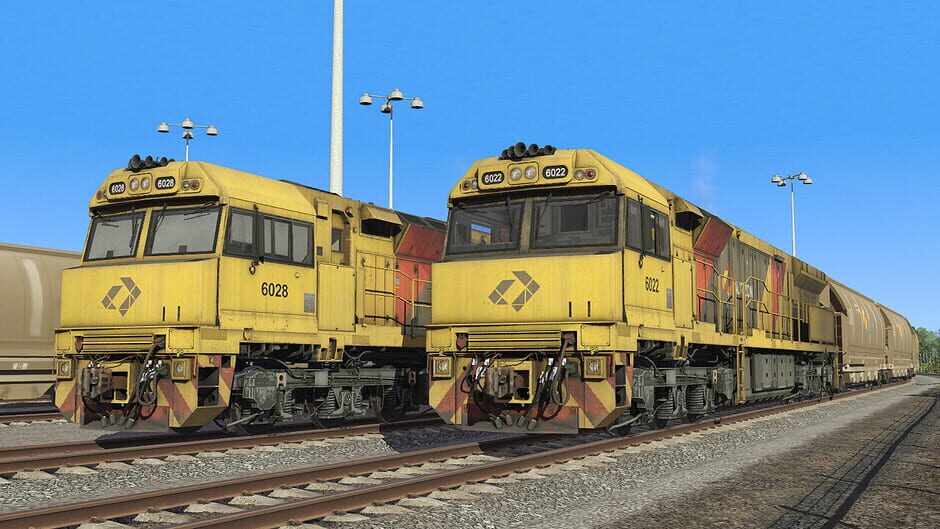 สกรีนช็อตจาก Trainz 2019: C44aci Locomotive - Aurizon Pack (รูปที่ 7)