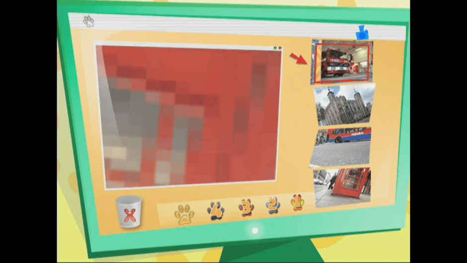 Garfield: A Tail of Two Kitties - Odie's Photo Album Game Screenshot