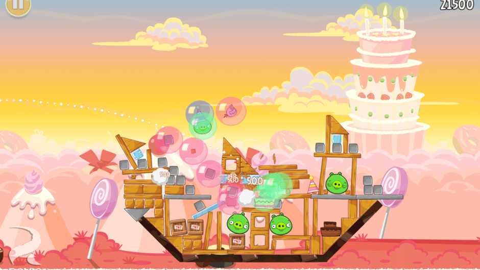 Angry Birds Screenshot