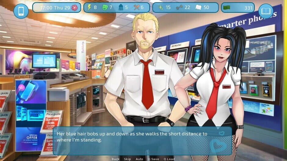Love and Sex: Second Base - For A Fistful Of Waifu Screenshot