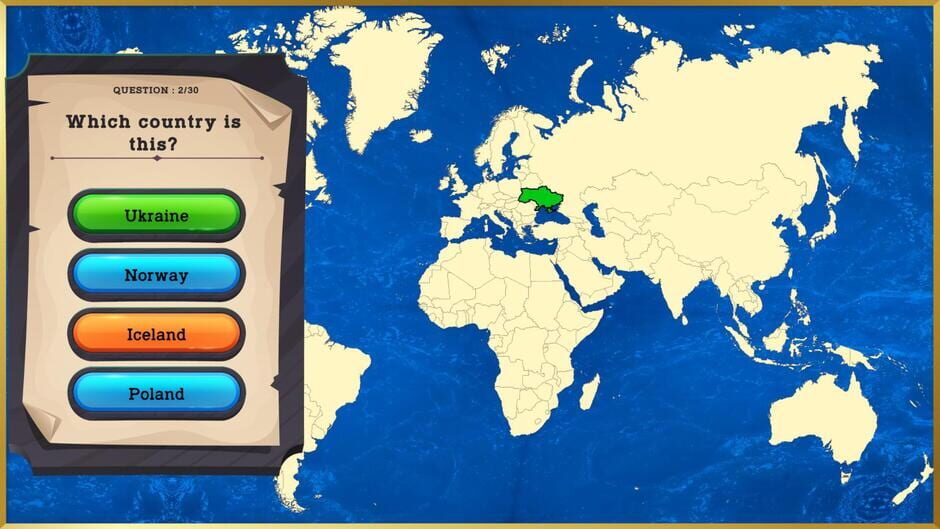 World Explorer Challenge screenshot