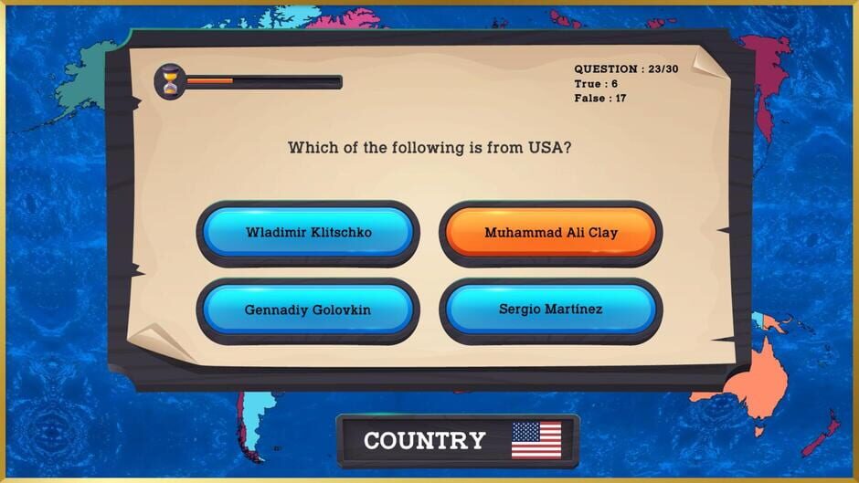 World Explorer Challenge screenshot