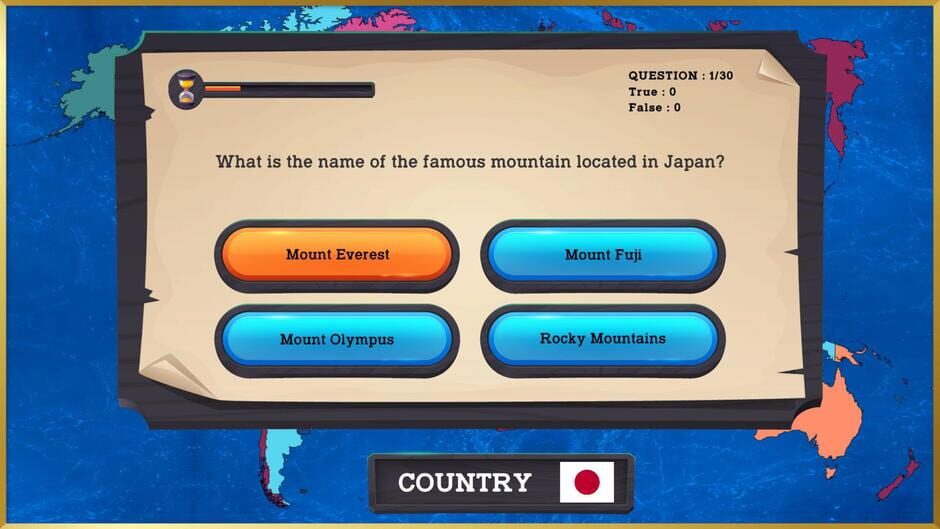 World Explorer Challenge screenshot