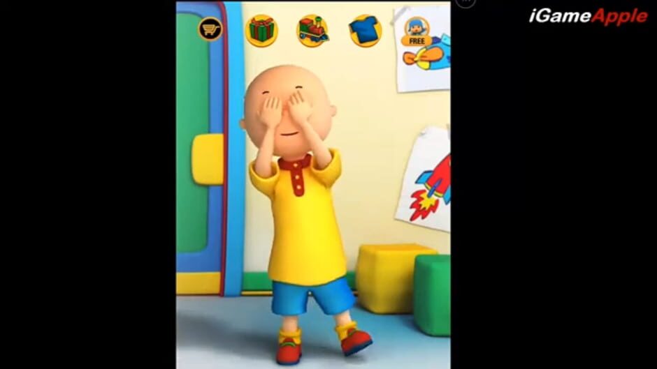 Talking Caillou screenshot