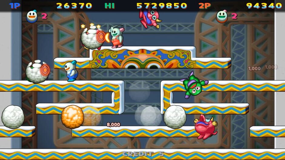 Snow Bros. Special: Anniversary Edition Screenshot