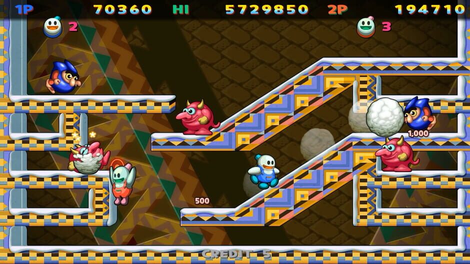 Snow Bros. Special: Anniversary Edition Screenshot