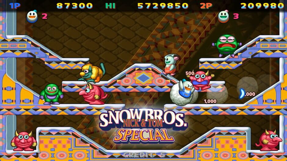 Snow Bros. Special: Anniversary Edition Screenshot