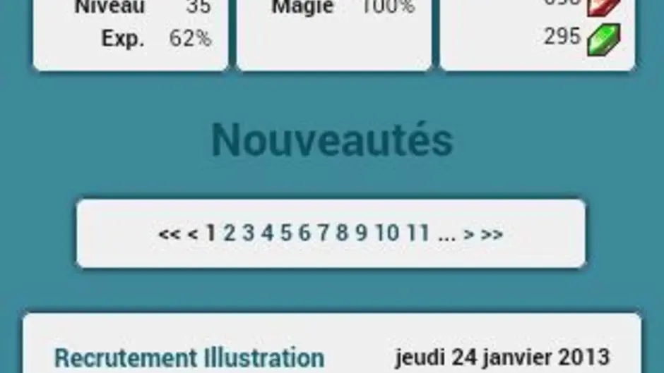 Capture d'écran de l'article