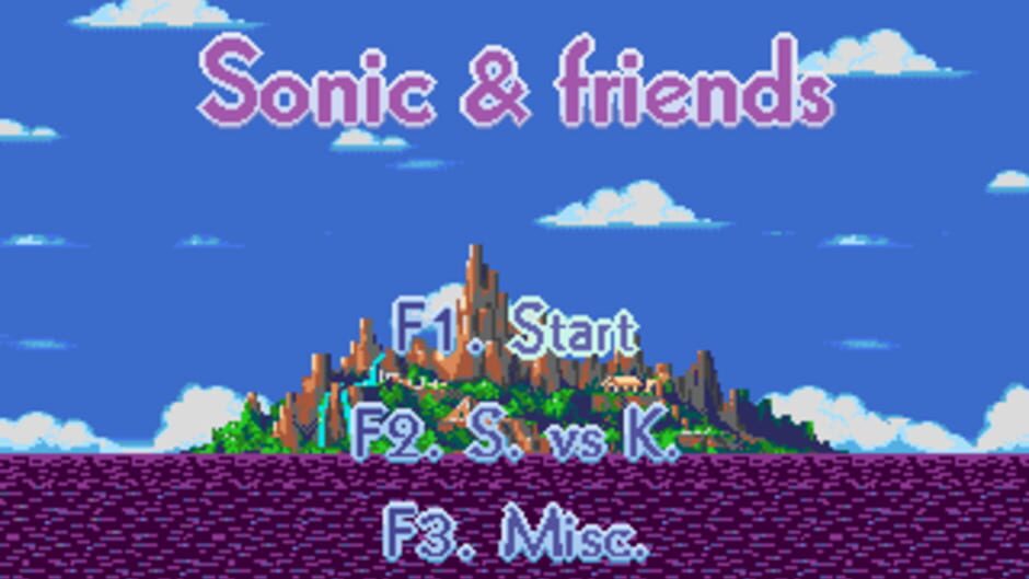 Sonic & Friends screenshot